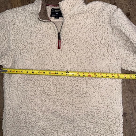 Southern Marsh • Appalachian Pile Fleece 1/4 Zip Pullover Sweater - Picture 6 of 15